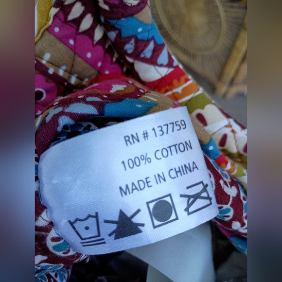 Colorful Paisley Quilted Women's Bag/Tote - Picture 6 of 8